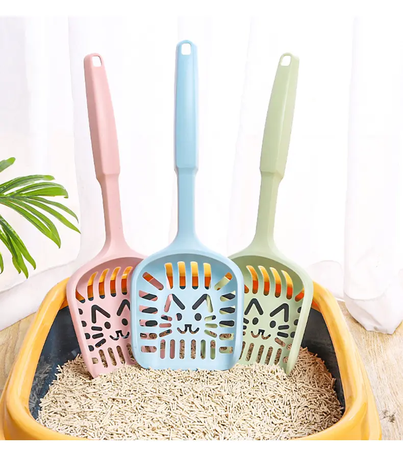 Romeow Smiley Simple Cat Litter Scoop Romeow Smiley Simple Cat Litter Scoop