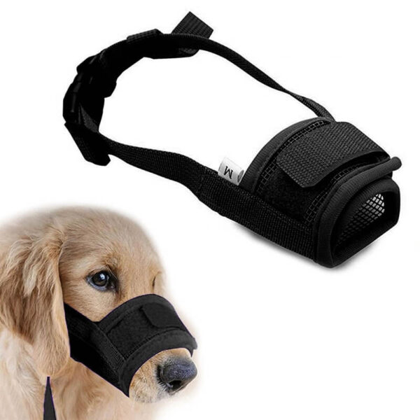 Buy-Dog-Muzzle-for-Small-Large-Dogs-Adjustable-Pet-Mouth-Muzzles-for-Dogs-In-Kigali-Rwanda-On-Spawtive.co.ke