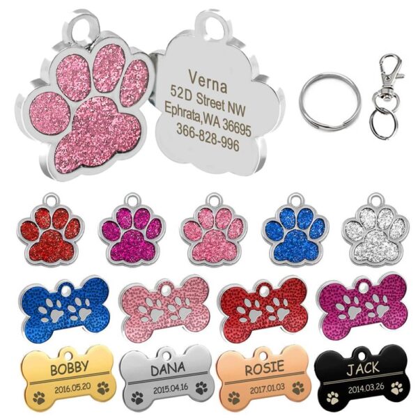 Buy customised pet ID Collar Name Tag for pet cat dog in Rwanda on spawtive.co.ke.jpg