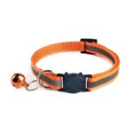 Buy orange Reflective Adjustable Collar for cat or puppy in Rwanda on spawtive