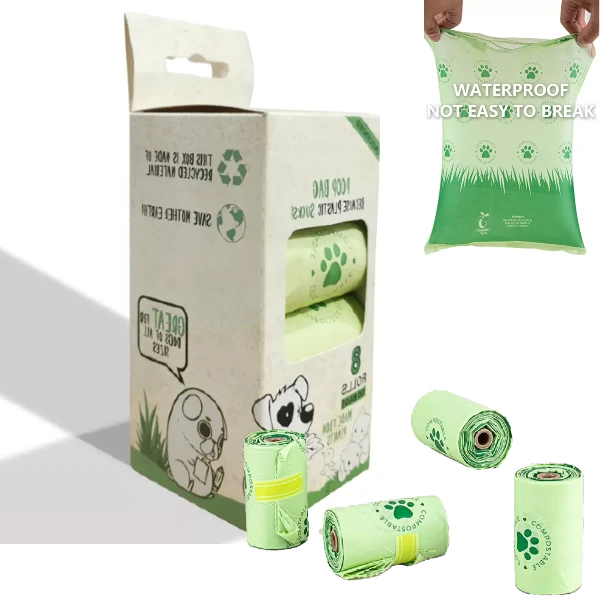 Pet Dog Poop Bags Biodegradable compostable cornstarch disposable plastic bags for waste in Rwanda Pet Dog Poop Bags in Kigali Biodegradable compostable cornstarch disposable plastic bags for waste in Rwanda