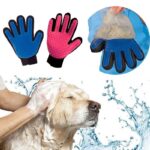 Pet Grooming Deshedding and Massage Glove for removing excess fur in cats and dogs buy online in Rwanda 1
