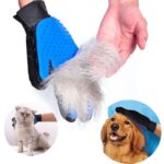 Pet Grooming Deshedding and Massage Glove for removing excess fur in cats and dogs buy online in Rwanda