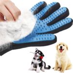 Pet Grooming Deshedding and Massage Glove for removing excess fur in cats and dogs buy online in Rwanda 2