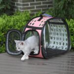 Cat bag Wide View Travel Pet Carrier Shoulder Bag For Cats and Puppies