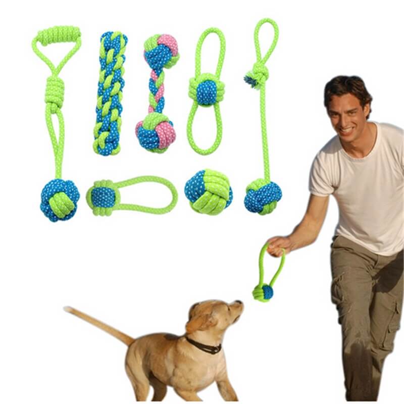 Dog-Rope-Toy-Knot-Puppy-Chew-Teething-Toys-Teeth-Cleaning-Pet-Palying-Ball-For-Dogs-In-Rwanda-on-Spawtive.co.ke Dog-Rope-Toy-Knot-Puppy-Chew-Teething-Toys-Teeth-Cleaning-Pet-Palying-Ball-For-Dogs-In-Rwanda-on-Spawtive.co.ke