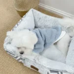 Lala Fleece Comfortable Dog Bed for Small Dogs and Puppies at Petstore Kigali