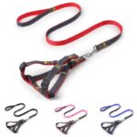 Buy Best Petsasa Adjustable Denim Dog Harness Leash Online in Rwanda