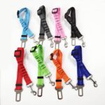 Best Upgraded Dog Seat Belt Dog Car Seatbelts Adjustable Pet Seat Belt for Vehicle Nylon Pet Safety Seat Belts Elastic & Reflective in Rwanda