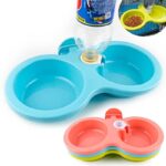 Spawtive Automatic Hanging Water Drinking Feeder With Food Bowl For Dog and Cat In Rwanda