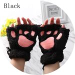 Women Warm Paws Fingerless Gloves - Image 2