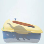 Buy Anti-Splash Open Cat Litter Box Free Litter Scoop at Petsasa Petstore Rwanda