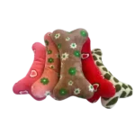 Fabric Bone Plush Dog Toy for Puppies and Cats in Rwanda