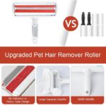 ChomChom Lint Roller Pet Hair Remover - Dog & Cat Fur Remover with Self-Cleaning Base - Perfect for Furniture, Couch, Carpet, Car Seat - Image 3