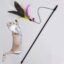 Bird Feather Teaser Wand Cat Toy