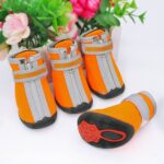 Waterproof Anti-slip Reflective Pet Rain Boots Dog Shoes - Image 2