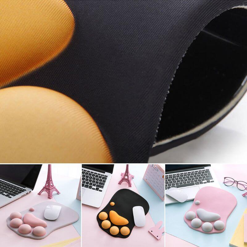 Buy Cat Lovers Gift Cute Paw Nonslip Silicone Mouse Pad in Rwanda