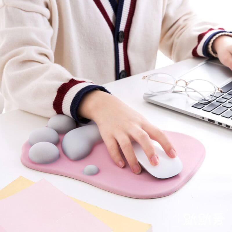 Cat Lovers Gift Cute Paw Nonslip Silicone Mouse Pad in Rwanda