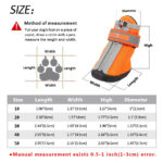 Waterproof Anti-slip Reflective Pet Rain Boots Dog Shoes - Image 3