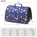 Small, Medium, Large Cute Breathable Dog and Cat Carrier Bag for Travel in Kigali Petstore Rwanda