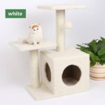 White Petsasa Lilo Cat Tree with House & Lounge in Kigali Rwanda