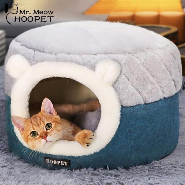 Hoopet Holiday Enclosed Cat Bed House For Cats & Small Dogs in Rwanda