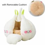 Garlic Tent Pet Bed With Cushion For Cats & Small Dogs - Image 2