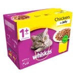 Buy Whiskas Pouch Adult Chicken in Jelly Wet Cat Food online in Rwanda at Petsasa Petstore in Kigali CBD