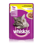 Buy Whiskas Adult (+1 Year) Wet Cat Food, Chicken in Jelly in Rwanda