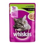Buy Whiskas Adult (+1 Year) Wet Cat Food, Lamb in Gravy in Rwanda on Petsasa