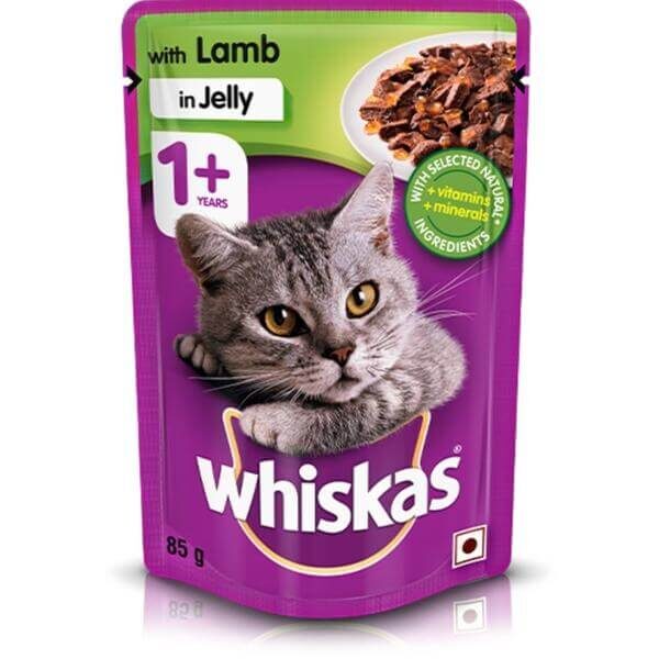 Buy Whiskas Adult Wet Cat Food, Lamb in Jelly in Rwanda
