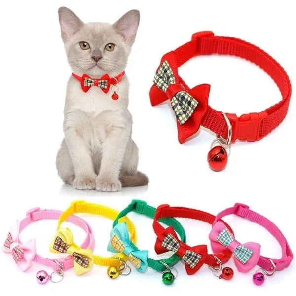 Bowknot Candy Adjustable Kitten Cat Collar Kigali Rwanda