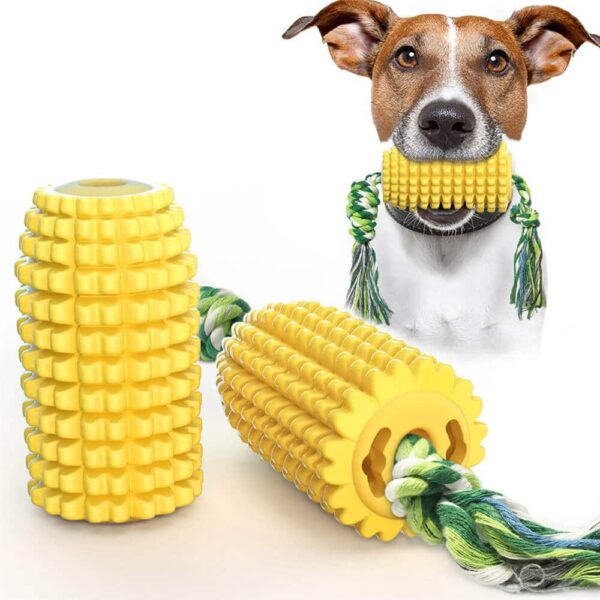Buy Corn Dog Chew Toy for aggressive large dog breeds in Rwanda