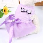 Beautiful Dog Dress Crystal Bowknot Princess Dog & Cat Dress in Rwanda