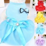 Crystal Bowknot Princess Dog & Cat Dress, 6 Sizes - Image 2