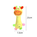 Funny Squeaky Monkey, Deer or Pig Plush Dog Toy - Image 3