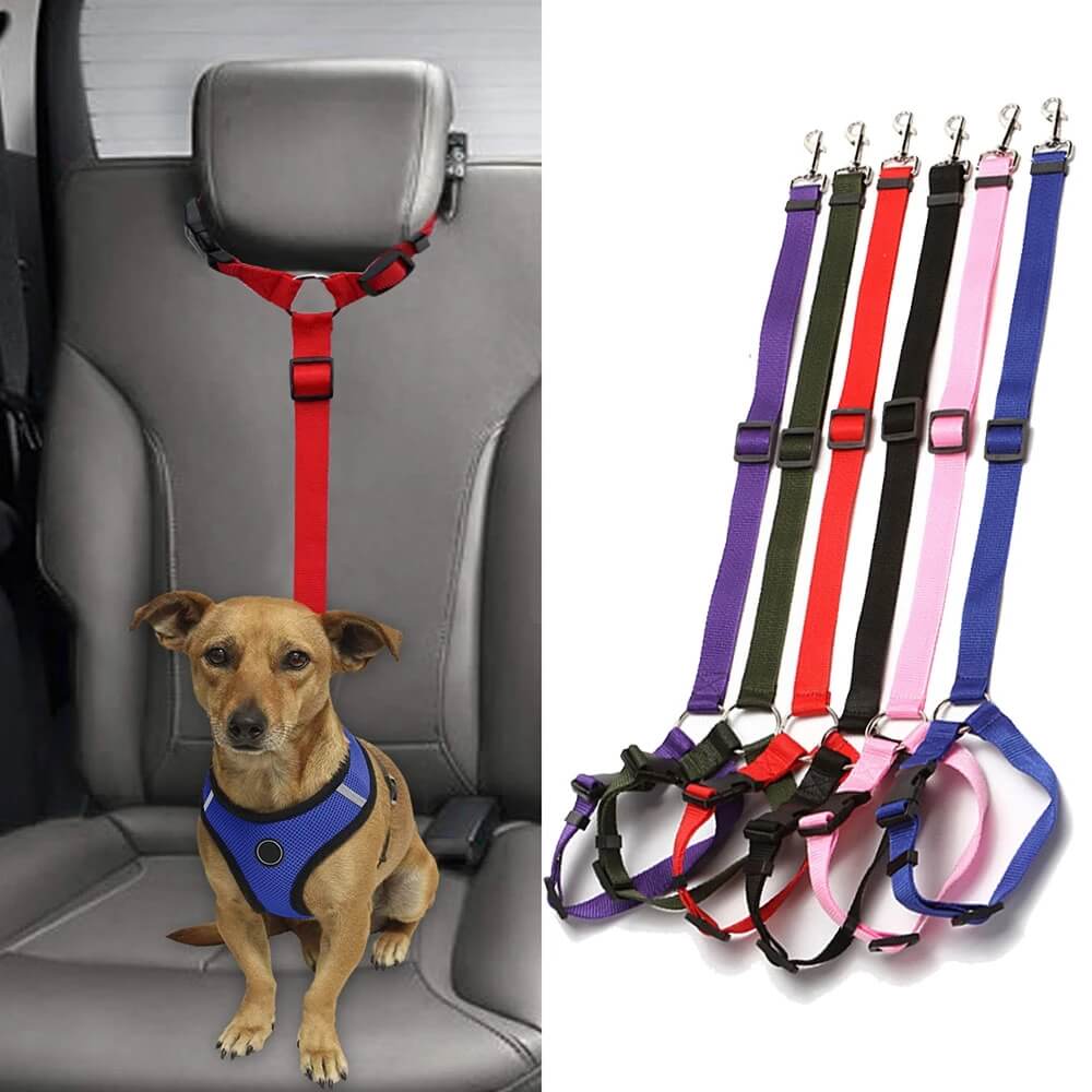 Headrest-Restraint-Adjustable-Car-Safety-Dog-Seat-Belt-in-Rwanda Best Headrest Restraint Adjustable Car Safety Dog Seat Belt in Kigali Rwanda