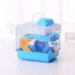 Luxury Cottage Hamster Cage & Play Pen, Treadwheel, Rail, Water Bottle - Image 2