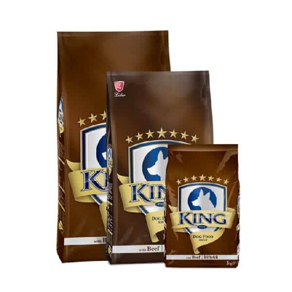 Buy King Plus Adult Dog Food with Beef Online at a Pet Shop Near Me in Rwanda