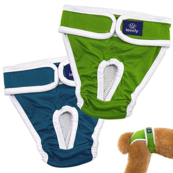Petsasa Dog Diapers Physiological Pants Washable Female Dog Shorts Soft Girl Dogs Pants Pets Underwear Sanitary Panties Kigali Rwanda