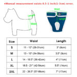 Small and Large Dog Diapers Physiological Pants Washable Female Dog Shorts Soft Girl Dogs Pants Pets Underwear Sanitary Panties Kigali Rwanda