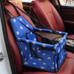 Blue Pet Car Booster Seat Travel Carrier Cage, Oxford Breathable Folding Soft Washable Travel Bags for Dogs Cats or Other Small Pet Kigali Rwanda