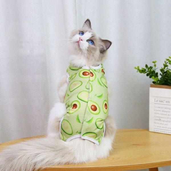 Avocado lover Funky Small Dog & Cat Recovery Suit Clothe & Pajamas in Kigali