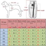 Fitting Size Petsasa Padded Outdoor Dog Jacket, Medium & Large Dogs Waterproof Coat in Rwanda