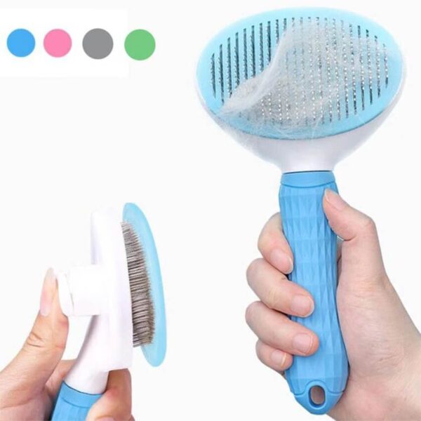 High Quality Petsasa Self Cleaning Slicker Pet Brush for Dogs and Cats in Kigali Petstore Rwanda