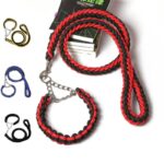 Double Strong Braided Rope Dog Leash and Dog Collar in Kigali Rwanda on Petsasa Petstore