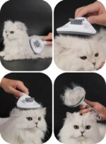 Comb for Pets Petsasa Self Cleaning Slicker Pet Brush for Dogs and Cats in Kigali Petstore Rwanda