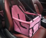 Pink Pet Car Booster Seat Travel Carrier Cage, Oxford Breathable Folding Soft Washable Travel Bags for Dogs Cats or Other Small Pet Kigali Rwanda