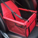 Red Best Pet Car Booster Seat Travel Carrier Cage, Oxford Breathable Folding Soft Washable Travel Bags for Dogs Cats or Other Small Pet Petstore Rwanda Kigali