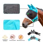 Best Equestrian Fine Mesh Horse Fly Mask with Ear in Rwanda
